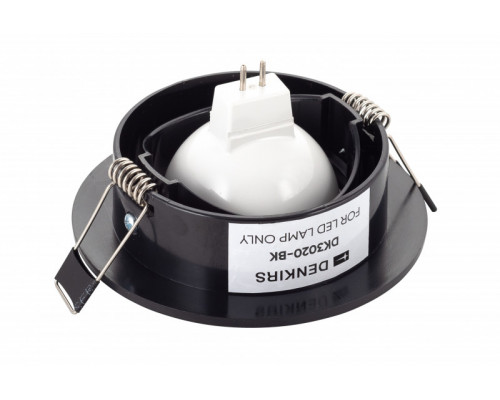 Оформить заказ Встраиваемый светильник Denkirs DK3020-BK| VIVID-LIGHT.RU