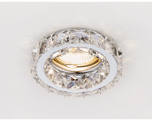 Заказать Встраиваемый светильник Ambrella Light K112 CL/CH| VIVID-LIGHT.RU