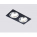 Купить Встраиваемый светильник Ambrella Light A601/2 BK| VIVID-LIGHT.RU