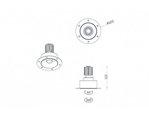 Оформить заказ Встраиваемый светильник Donolux DL18152R9W1B| VIVID-LIGHT.RU