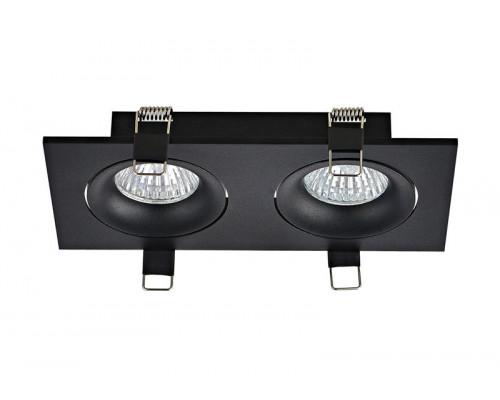Сделать заказ Встраиваемый светильник Donolux DL18412/02TSQ Black| VIVID-LIGHT.RU