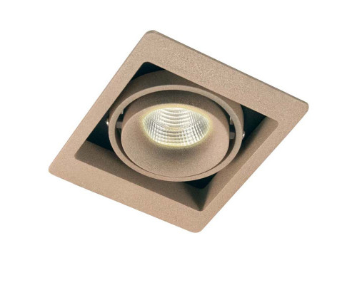 Заказать Встраиваемый светильник Donolux DL18615/01WW-SQ Champagne/Black| VIVID-LIGHT.RU