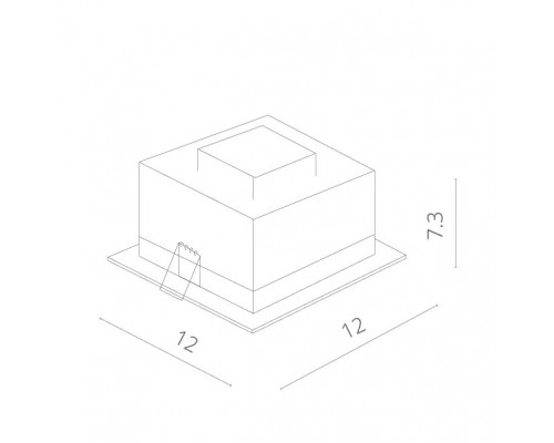 Заказать Встраиваемый светильник ARTE Lamp A3007PL-1WH| VIVID-LIGHT.RU