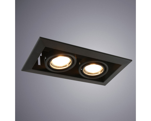 Сделать заказ Встраиваемый светильник ARTE Lamp A5941PL-2BK| VIVID-LIGHT.RU