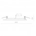 Купить Встраиваемый светильник ARTE Lamp A7524PL-2WH| VIVID-LIGHT.RU
