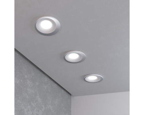 Заказать Встраиваемый светильник Elektrostandard 124 MR16 белый/серебро| VIVID-LIGHT.RU