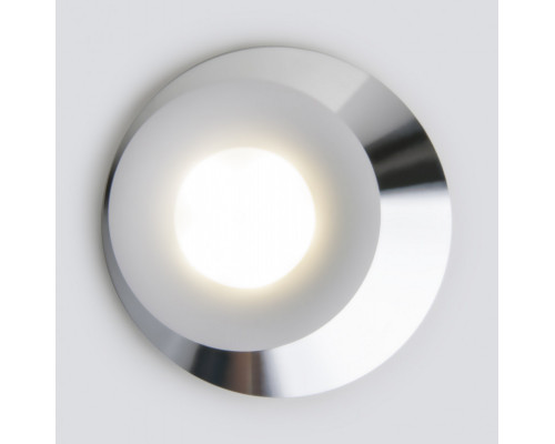 Заказать Встраиваемый светильник Elektrostandard 124 MR16 белый/серебро| VIVID-LIGHT.RU