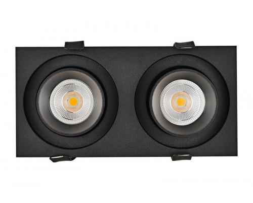 Заказать Встраиваемый светильник Donolux DL18621/02SQ Black Dim| VIVID-LIGHT.RU