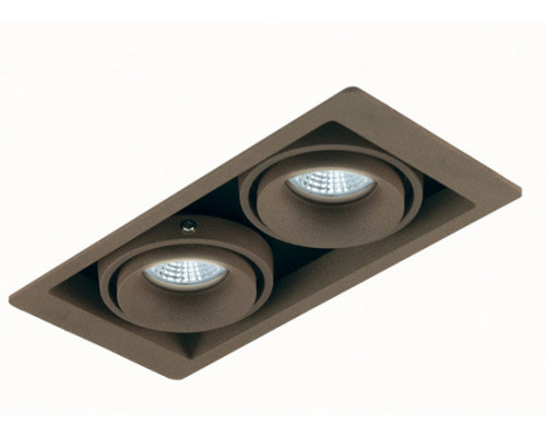 Сделать заказ Встраиваемый светильник Donolux DL18615/02WW-SQ Champagne/Black| VIVID-LIGHT.RU