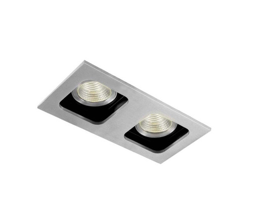 Оформить заказ Встраиваемый светильник Donolux DL18614/02WW-SQ Alu/Black| VIVID-LIGHT.RU