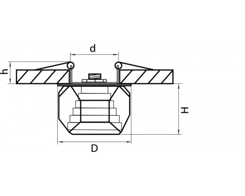 Оформить заказ Встраиваемый светильник Lightstar 004060| VIVID-LIGHT.RU