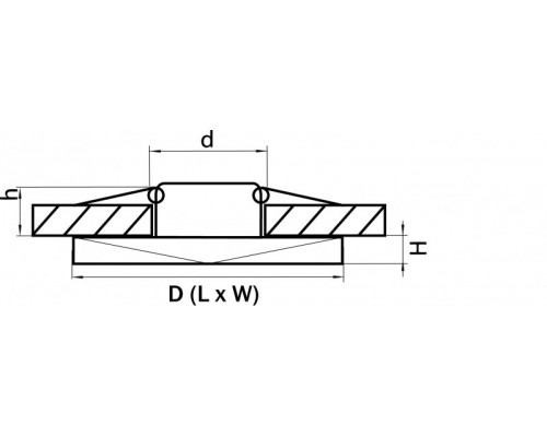 Заказать Встраиваемый светильник Lightstar 011006| VIVID-LIGHT.RU