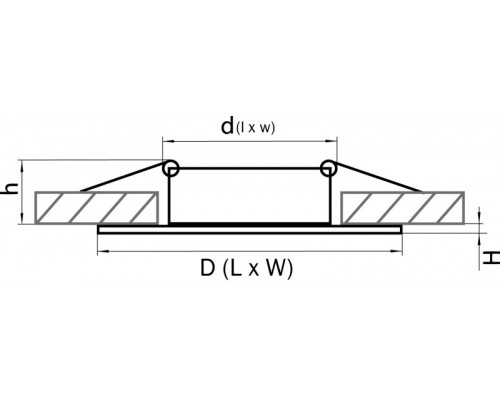 Сделать заказ Встраиваемый светильник Lightstar 011007| VIVID-LIGHT.RU