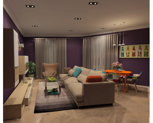 Сделать заказ Встраиваемый светильник Denkirs DK2020-BK| VIVID-LIGHT.RU