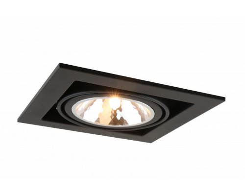 Оформить заказ Встраиваемый светильник ARTE Lamp A5949PL-1BK| VIVID-LIGHT.RU