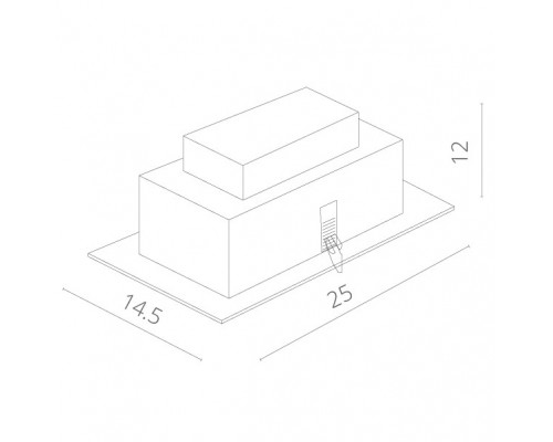 Купить Встраиваемый светильник ARTE Lamp A5930PL-2WH| VIVID-LIGHT.RU