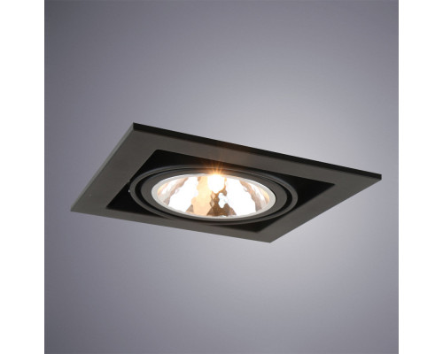 Оформить заказ Встраиваемый светильник ARTE Lamp A5949PL-1BK| VIVID-LIGHT.RU
