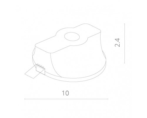 Заказать Встраиваемый светильник ARTE Lamp A9210PL-1WH| VIVID-LIGHT.RU