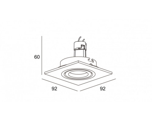 Сделать заказ Встраиваемый светильник Donolux SA1520-White shine| VIVID-LIGHT.RU