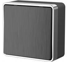 Выключатель Werkel WL15-01-01 (графит рифленый