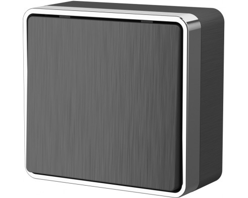 Купить Выключатель Werkel WL15-01-01 (графит рифленый| VIVID-LIGHT.RU