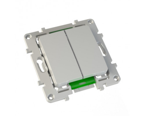 Купить Выключатель HiTE PRO HP-LE-2-white| VIVID-LIGHT.RU