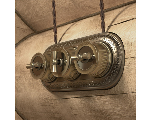 Заказать Выключатель Werkel WL19-01-03 (Бронзовый)| VIVID-LIGHT.RU