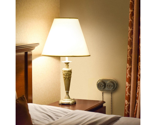 Заказать Выключатель Werkel WL19-01-03 (Бронзовый)| VIVID-LIGHT.RU