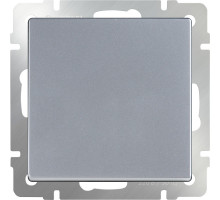 Выключатель Werkel WL06-SW-1G-C(серебряный)