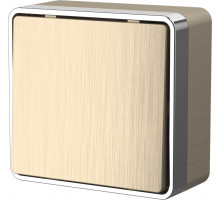 Выключатель Werkel WL15-01-01 (шампань рифленый)