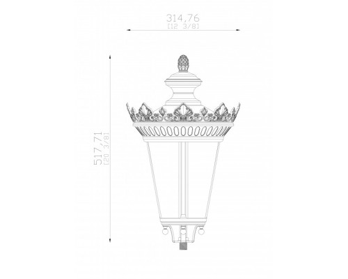 Сделать заказ Садовый светильник LD-Lighting LD-FL004| VIVID-LIGHT.RU