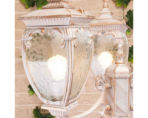 Купить Садовый светильник Elektrostandard Andromeda F/3 (GLYF-8024F/3) белое золото| VIVID-LIGHT.RU