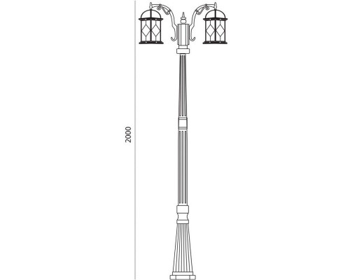 Заказать Садовый светильник Feron 11341| VIVID-LIGHT.RU
