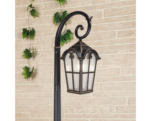 Сделать заказ Садовый светильник Elektrostandard Mira F черное золото (GL 1001F)| VIVID-LIGHT.RU