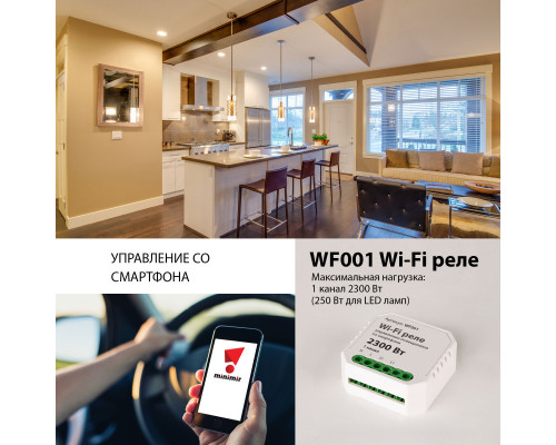 Заказать Wi-Fi реле Elektrostandard WF001 Wi-Fi реле| VIVID-LIGHT.RU