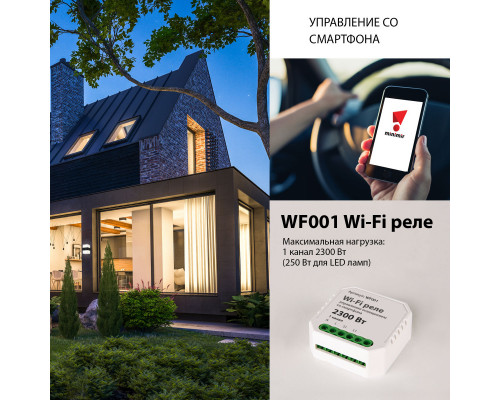 Заказать Wi-Fi реле Elektrostandard WF001 Wi-Fi реле| VIVID-LIGHT.RU